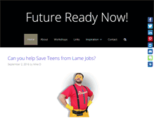 Tablet Screenshot of futurereadynow.com